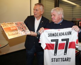 VfB Stuttgart Auftsiegs-Helden 1977