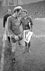 03.06.80 Sepp Maier Abschiedsspiel FC Bayern M&uuml;nchen - Deutsche Fussball Nationalmannschaft