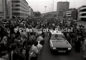 26.05.1984 VfB Stuttgart Meisterschaft 1984 Autokorso Bad Cannstatt