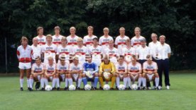 25.07.86 VfB Stuttgart Fototermin 1986/1987