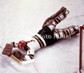 Olympia 1976 Eishockey Polen - BR Deutschland
