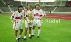 15.07.97 VfB Stuttgart Fototermin DFB-Pokal Sieger 1997