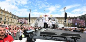 25.05.25 VfB Stuttgart Feier und Autokorso DFB-Pokal Sieg Stuttgart Schlossplatz