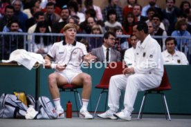 10.03.85 Tennis Davis Cup Deutschland - Spanien<