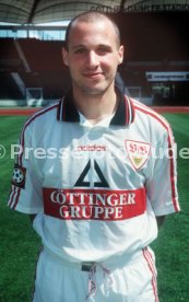 08.07.97 VfB Stuttgart Fototermin Saison 1997/1998