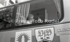 17.05.1992 VfB Stuttgart Meisterschaft Empfang im Stadion