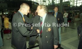 13.06.97 VfB Stuttgart Abflug Berlin DFB-Pokal Finale 1997