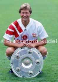 10.07.1992 VfB Stuttgart Fototermin Meisterschaft