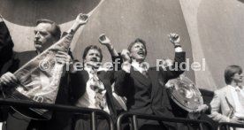 17.05.1992 VfB Stuttgart Meisterschaft Empfang im Stadion