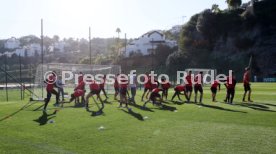 07.01.23 VfB Stuttgart Trainingslager Marbella 2023