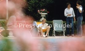 12.06.80 EM 1980 Italien DFB Quartier Trainingscamp Rom