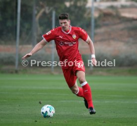 VfB Stuttgart Trainingslager La Manga 2018 Testspiel VfB Stuttgart - FC Twente Enschede