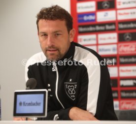 VFB Stuttgart Pressekonferenz