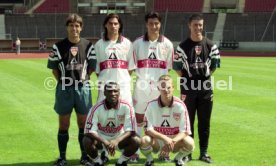 08.07.97 VfB Stuttgart Fototermin Saison 1997/1998