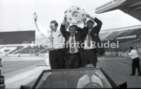 17.05.1992 VfB Stuttgart Meisterschaft Empfang im Stadion