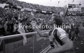 DFB-Pokal Finale 1987 Hamburger SV - Stuttgarter Kickers
