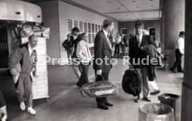 15.09.92 Ankunft Leeds United Flughafen Stuttgart