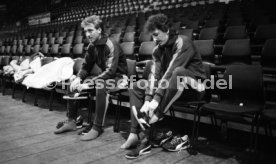 18.01.87 Stuttgarter Kickers Training Schleyer-Halle