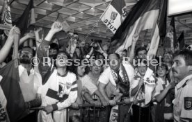 16.05.1992 VfB Stuttgart Meisterschaft Empfang Flughafen
