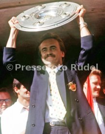 17.05.1992 VfB Stuttgart Meisterschaft Empfang im Stadion