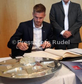 VfB Stuttgart Empfang Rathaus Meisterschaft 2. Bundesliga