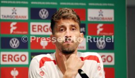 23.05.25 VfB Stuttgart Pressekonferenz DFB-Pokal Finale 2025 Berlin