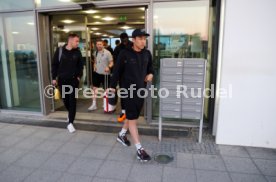 06.06.23 VfB Stuttgart Ankunft Flughafen Stuttgart