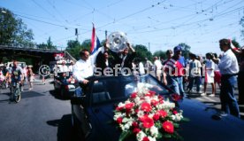17.05.1992 VfB Stuttgart Meisterschaft Autokorso