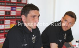 VfB Stuttgart Pressekonferenz Tayfun Korkut