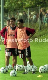 26.10.95 VfB Stuttgart Training