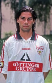 08.07.97 VfB Stuttgart Fototermin Saison 1997/1998