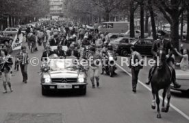 26.05.1984 VfB Stuttgart Meisterschaft 1984 Autokorso Bad Cannstatt