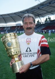 15.07.97 VfB Stuttgart Fototermin DFB-Pokal Sieger 1997