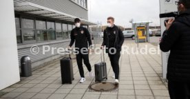 23.01.22 VfB Stuttgart Abflug Trainingslager Marbella