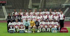 08.07.97 VfB Stuttgart Fototermin Saison 1997/1998