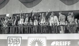 17.05.1992 VfB Stuttgart Meisterschaft Empfang im Stadion