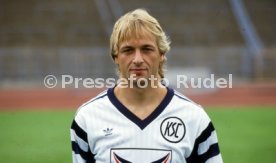 30.07.90 Karlsruher SC Fototermin Saison 1990/1991
