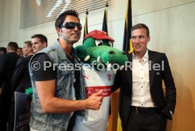 VfB Stuttgart Empfang Rathaus Meisterschaft 2. Bundesliga