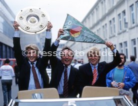 26.05.1984 VfB Stuttgart Meisterschaft 1984 Autokorso Bad Cannstatt