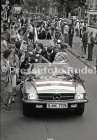 26.05.1984 VfB Stuttgart Meisterschaft 1984 Autokorso Bad Cannstatt