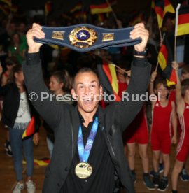 Empfang Ringer Weltmeister Frank St&auml;bler TSV Musberg