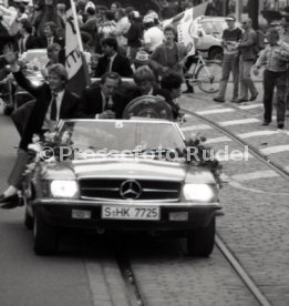 26.05.1984 VfB Stuttgart Meisterschaft 1984 Autokorso Bad Cannstatt