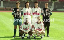 08.07.97 VfB Stuttgart Fototermin Saison 1997/1998